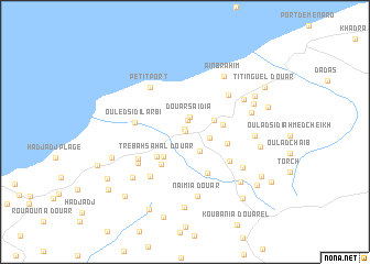 map of Douar Bachria